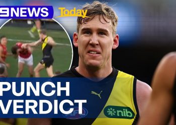Tigers star Tom Lynch could cop the biggest ban of the AFL season | 9 News Australia