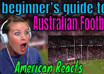 American Reaction To A beginner's guide to Australian Football | AFL Explained
