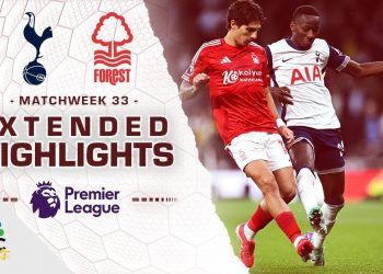 Tottenham Hotspur v. Nottingham Forest | PREMIER LEAGUE HIGHLIGHTS | 4/21/2025 | NBC Sports