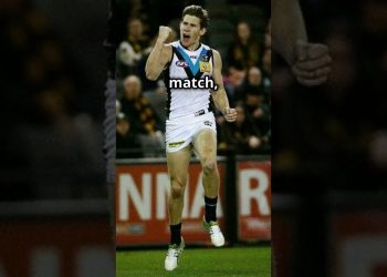 BALL MAGNET: Irresistible to an Aussie Rules Football!