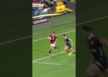 The INTERCEPT from Huw Jones next LEVEL! The British & Irish Lions #rugby