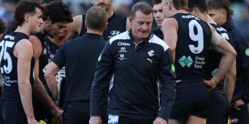 Time’s up: Michael Voss must be sacked as Carlton coach