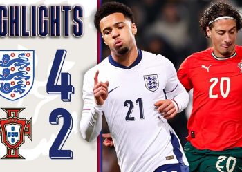 Nwaneri Scores Stunner On First Start! | England U21 4-2 Portugal U21 | Friendly | Highlights