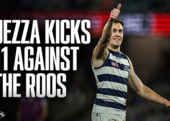 All 11 of Jeremy Cameron's goals against North Melbourne | Round 20, 2025 | AFL