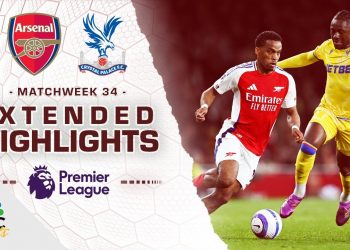 Arsenal v. Crystal Palace | PREMIER LEAGUE HIGHLIGHTS | 4/23/2025 | NBC Sports