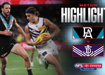 Port Adelaide v Fremantle Highlights | Round 22, 2025 | AFL