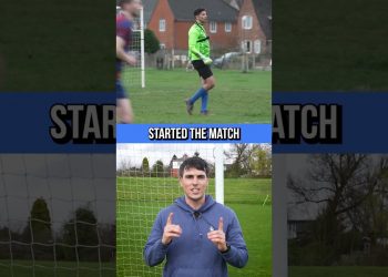 England Goalkeeper's Sunday League Winner!