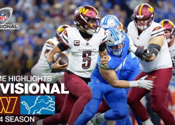 Washington Commanders vs. Detroit Lions | 2024 Divisional Round Game Highlights