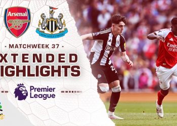 Arsenal v. Newcastle United | PREMIER LEAGUE HIGHLIGHTS | 5/18/2025 | NBC Sports