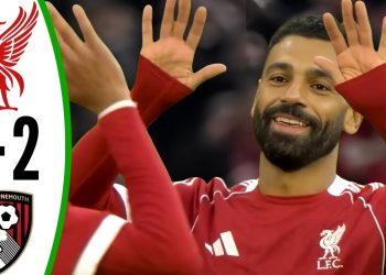 Liverpool vs Bournemouth- 4-2- All Goals – Highlights – English Premier League