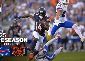 Buffalo Bills vs. Chicago Bears Game Highlights | 2025 Preseason Week 2