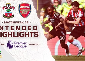 Southampton v. Arsenal | PREMIER LEAGUE HIGHLIGHTS | 5/25/2025 | NBC Sports
