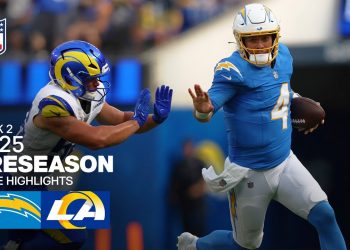 Los Angeles Chargers vs. Los Angeles Rams Game Highlights | 2025 Preseason Week 2