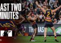 Last Two Minutes: Adelaide Crows v Collingwood | Round 23, 2025 | AFL