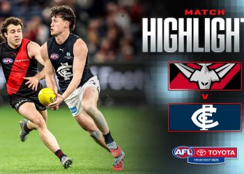 Essendon v Carlton Highlights | Round 24, 2025 | AFL