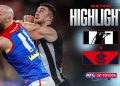 Collingwood v Melbourne Highlights | Round 24, 2025 | AFL