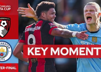 Bournemouth v Manchester City | Key Moments | Quarter-Final | Emirates FA Cup 2024-25