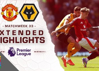 Manchester United v. Wolves | PREMIER LEAGUE HIGHLIGHTS | 4/20/2025 | NBC Sports