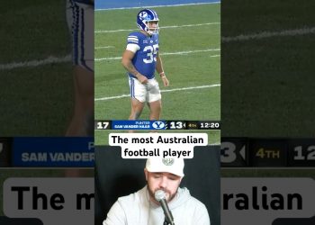 Most Australian football player #football #australia #australian #sports #afl #byu #cfb