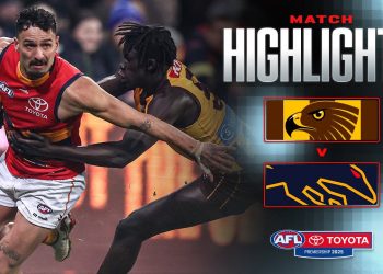 Hawthorn v Adelaide Crows Highlights | Round 14, 2025 | AFL