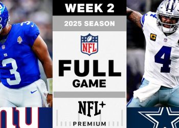 GAME OF THE WEEK!! New York Giants vs. Dallas Cowboys FULL GAME | NFL 2025 Season Week 2