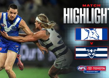 North Melbourne v Geelong Cats | Round 20, 2025 | AFL