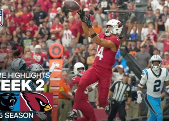 Carolina Panthers vs. Arizona Cardinals Game Highlights | NFL 2025 Season Week 2