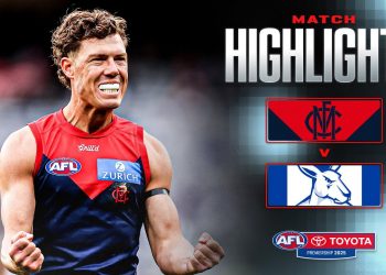 Melbourne v North Melbourne Highlights | Round 18, 2025 | AFL