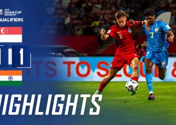 Singapore 1-1 India | AFC Asian Cup 2027 Qualifiers Final Round Group C | Match Highlights