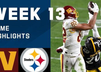 Washington Football Team vs. Steelers Week 13 Highlights | NFL 2020