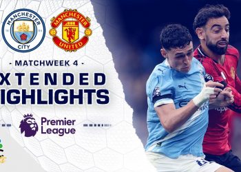 Manchester City v. Manchester United | PREMIER LEAGUE HIGHLIGHTS | 9/14/2025 | NBC Sports