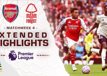Arsenal v. Nottingham Forest | PREMIER LEAGUE HIGHLIGHTS | 9/13/2025 | NBC Sports