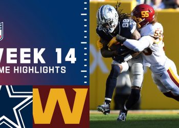 Cowboys vs. Washington Football Team Week 14 Highlights | NFL 2021
