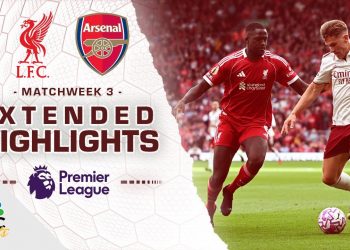 Liverpool v. Arsenal | PREMIER LEAGUE HIGHLIGHTS | 8/31/2025 | NBC Sports