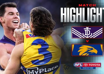 Fremantle v West Coast Highlights | Round 20, 2025 | AFL