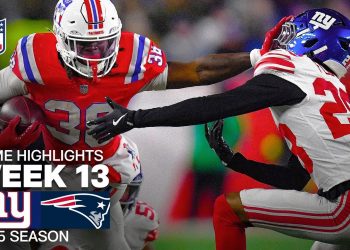 New York Giants vs New England Patriots Game Highlights | 2025 NFL Season Week 13