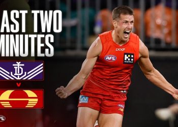Last Two Minutes: Fremantle v Gold Coast Suns | Elimination Final, 2025 | AFL