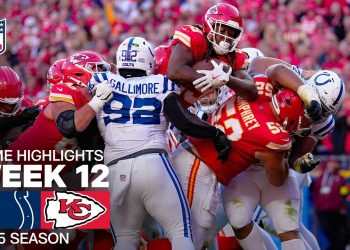 Indianapolis Colts vs. Kansas City Chiefs Game Highlights | NFL 2025 Season Week 12
