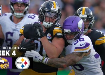 Minnesota Vikings vs. Pittsburgh Steelers Game Highlights | 2025 NFL Season Week 4