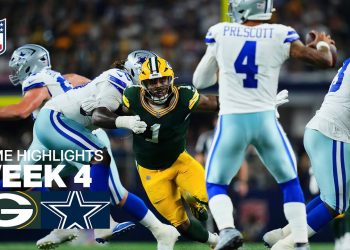 Green Bay Packers vs Dallas Cowboys Game Highlights | 2025 NFL Season Week 4