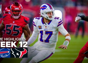Buffalo Bills vs Houston Texans Game Highlight | 2025 NFL Season Week 12