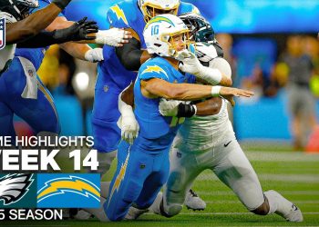 Philadelphia Eagles vs Los Angeles Chargers Game Highlights | 2025 NFL Season Week 14