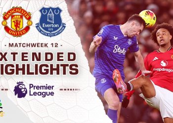 Manchester United v. Everton | PREMIER LEAGUE HIGHLIGHTS | 11/24/2025 | NBC Sports