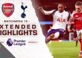 Arsenal v. Tottenham Hotspur | PREMIER LEAGUE HIGHLIGHTS | 11/23/2025 | NBC Sports