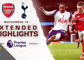 Arsenal v. Tottenham Hotspur | PREMIER LEAGUE HIGHLIGHTS | 11/23/2025 | NBC Sports