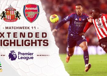 Sunderland v. Arsenal | PREMIER LEAGUE HIGHLIGHTS | 11/8/2025 | NBC Sports