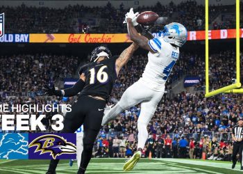 Detroit Lions vs Baltimore Ravens Game Highlights | 2025 NFL Season Week 3