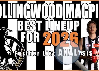 Collingwood 2026 Season Preview: Best 23 + Full Roster Depth Analysis