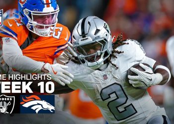 Las Vegas Raiders vs Denver Broncos Game Highlights | 2025 NFL Season Week 10