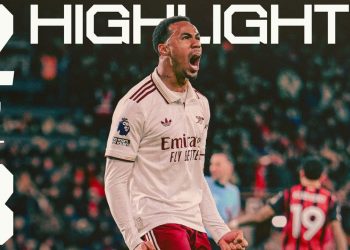DECLAN RICE AND GABRIEL SECURE THRILLING COMEBACK WIN | HIGHLIGHTS | Bournemouth 2 – 3 Arsenal | PL